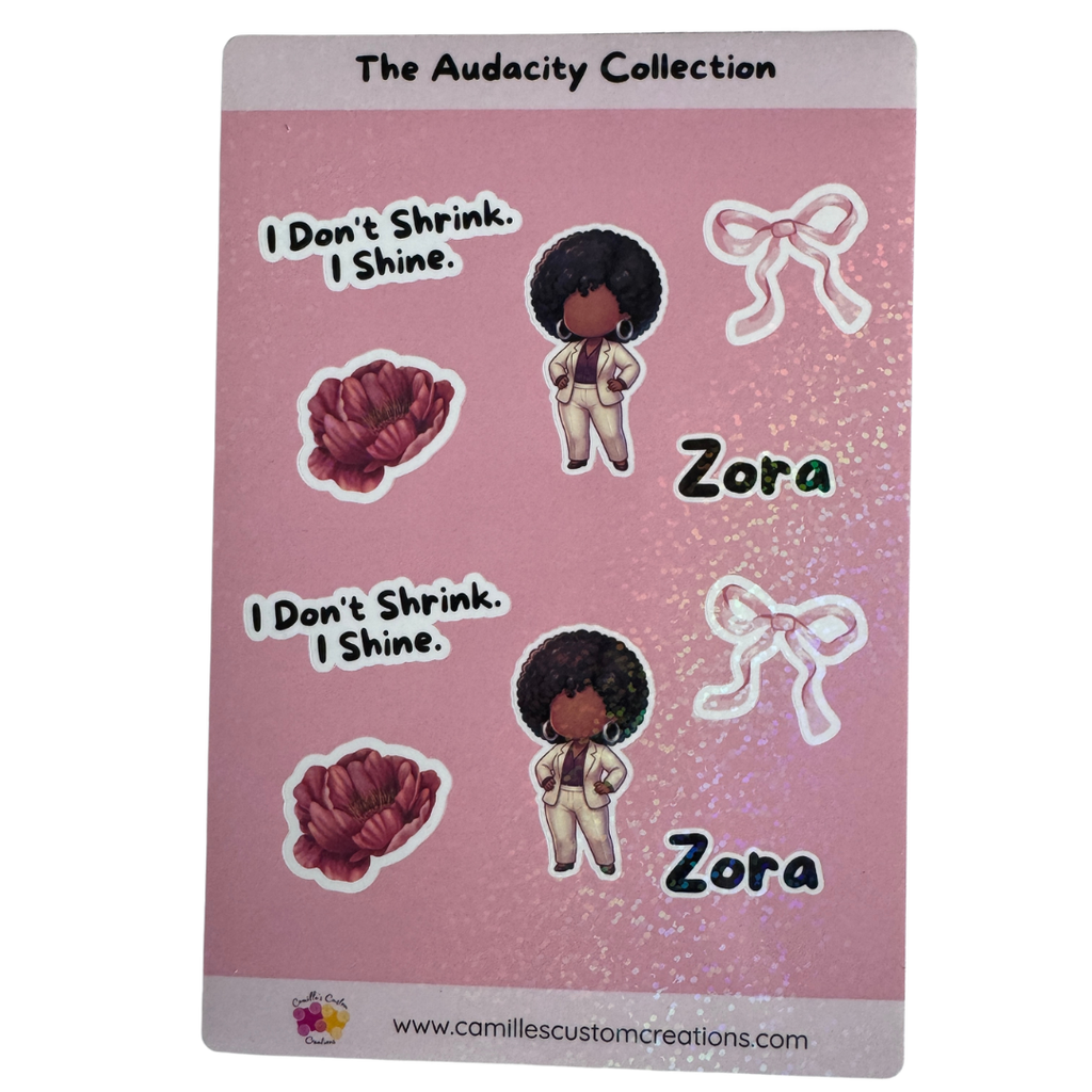 The Audacity Collection — Sticker Sheet