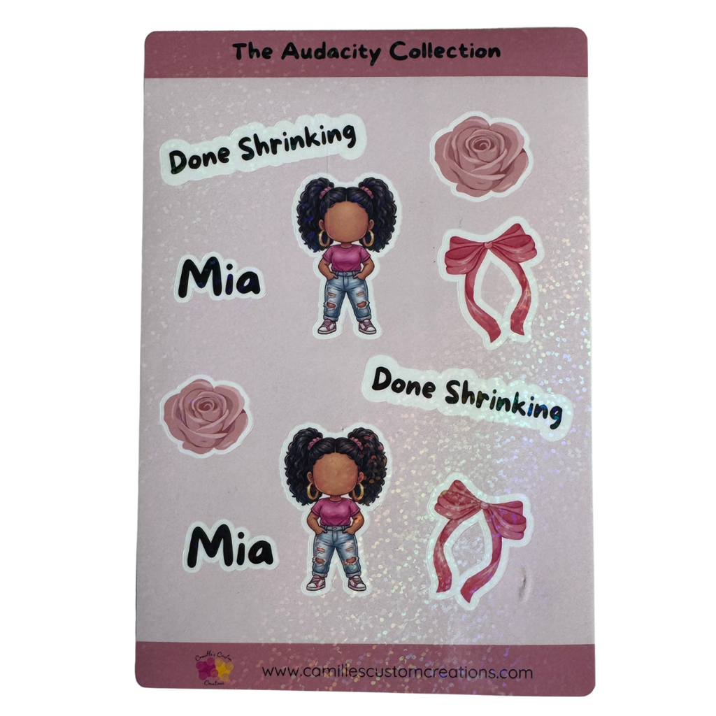 The Audacity Collection — Sticker Sheet