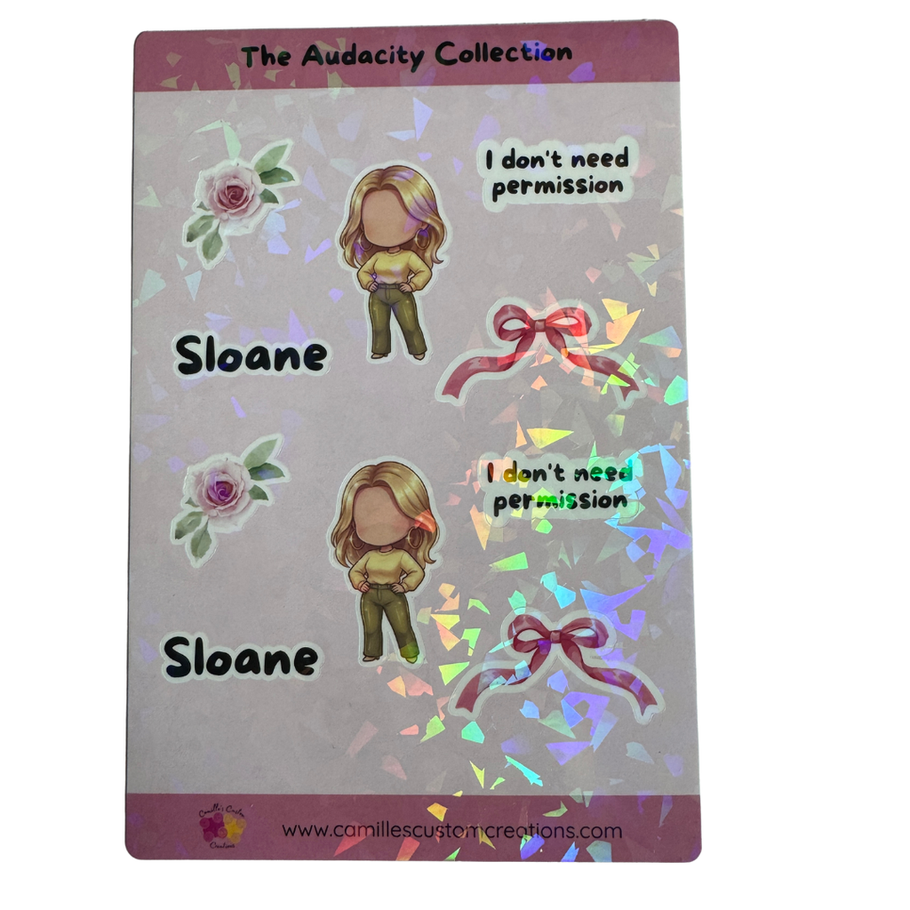 The Audacity Collection — Sticker Sheet