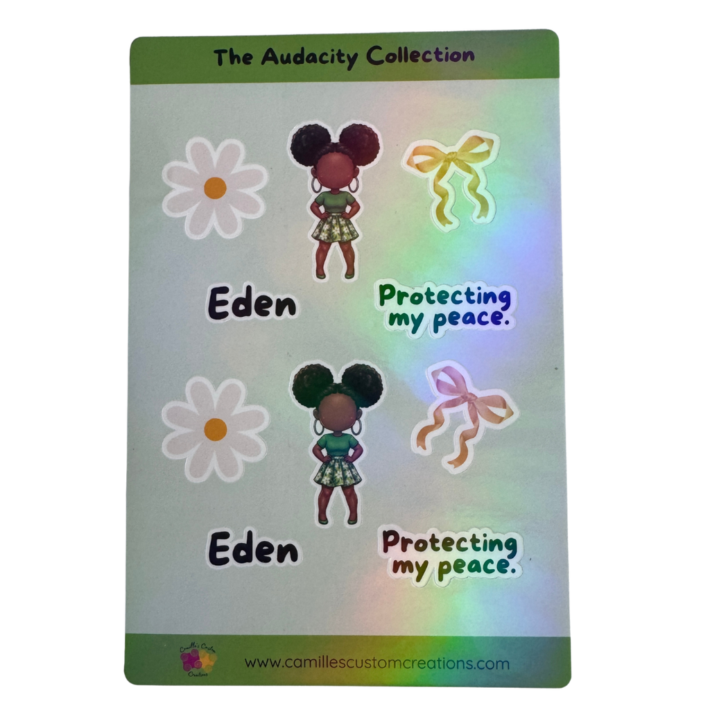 The Audacity Collection — Sticker Sheet