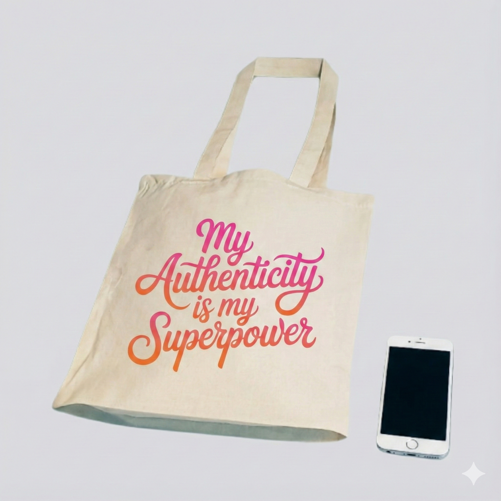 My Authenticity is my Superpower - Tote Bag