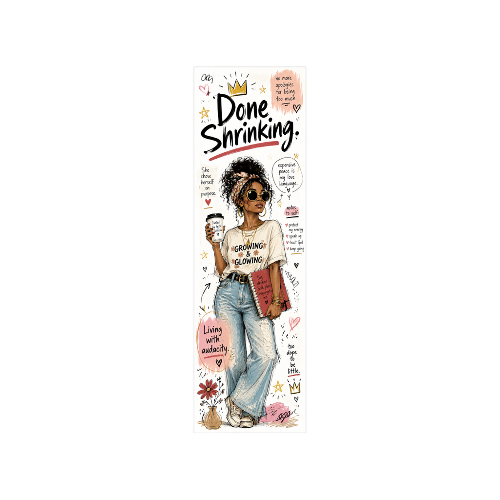 Done Shrinking Bookmark