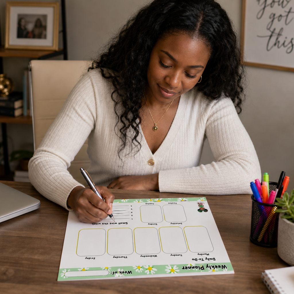The Audacity Collection — Weekly Desk Planner