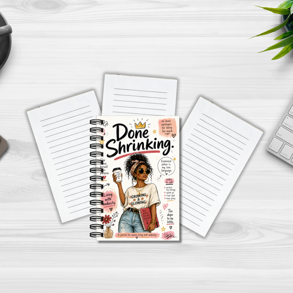Done Shrinking: A Journal for Women Living with Audacity